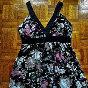 y2k later 2000s floral dress